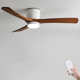 Ventilador de techo de madera