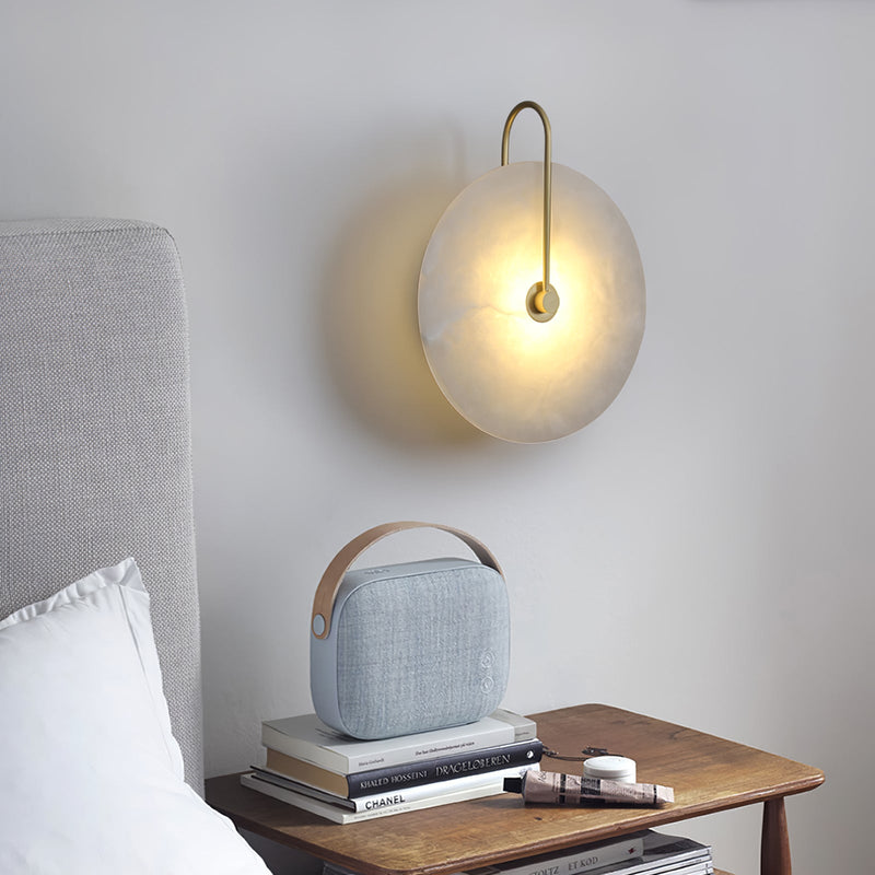 Alabaster Led Vägglampa