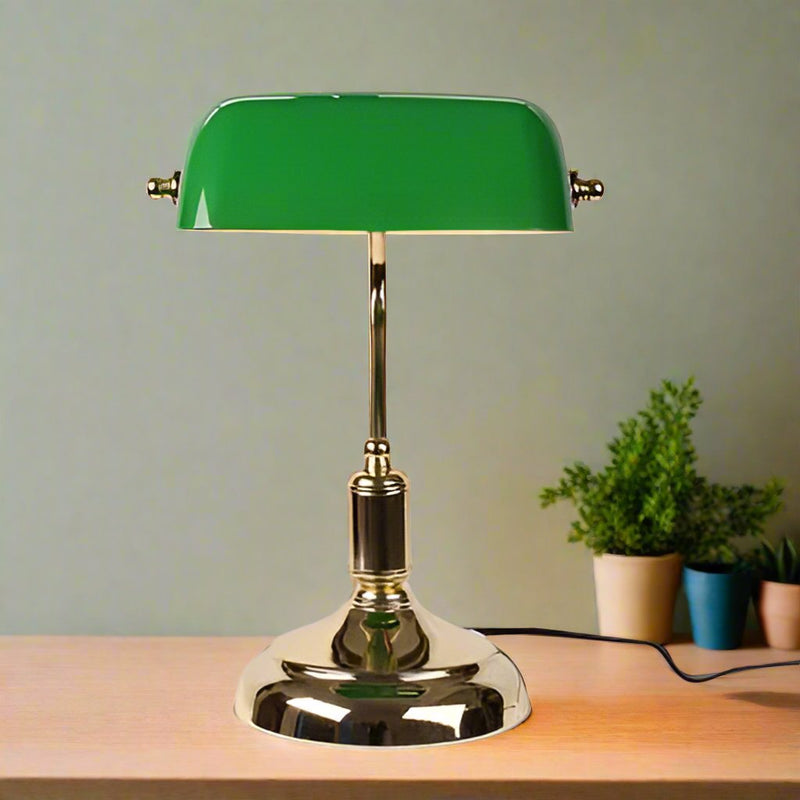 Bordslamp I Glas I Europeisk Stil