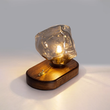 Bordslamp I Glas Med Issten