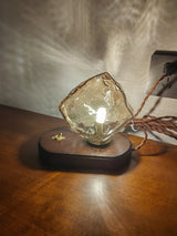Bordslamp I Glas Med Issten