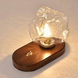 Bordslamp I Glas Med Issten