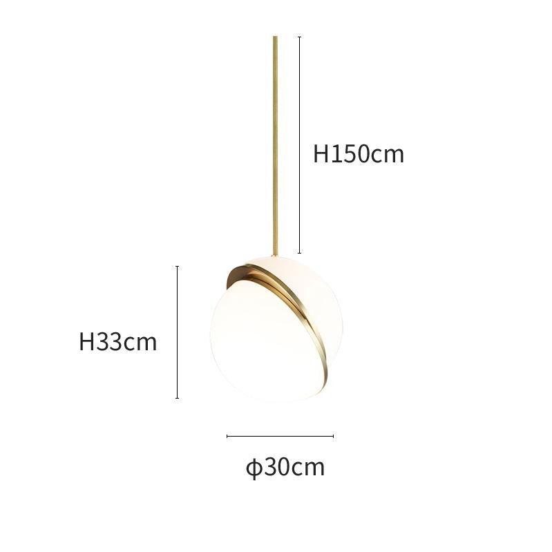 Lámpara Crescent Pendel