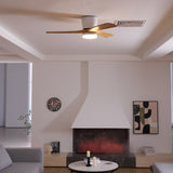 Ventilador de techo de madera