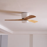 Ventilador de techo de madera