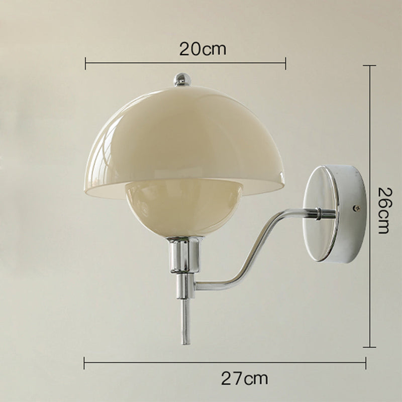 Grädde Svamp Gångväg Vägglampa
