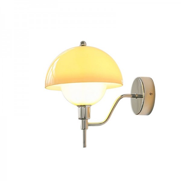 Grädde Svamp Gångväg Vägglampa