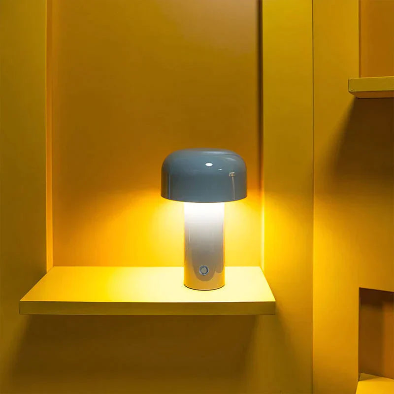 Italiensk Sladdlös Bordslampa Champiñón