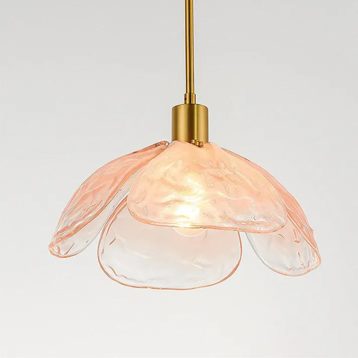 Kreativa Blomblad Hängande Nattduksbordslampa