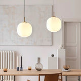 Modern Nordisk Taklampa Radihous I Opalglas