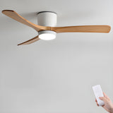 Ventilador de techo de madera