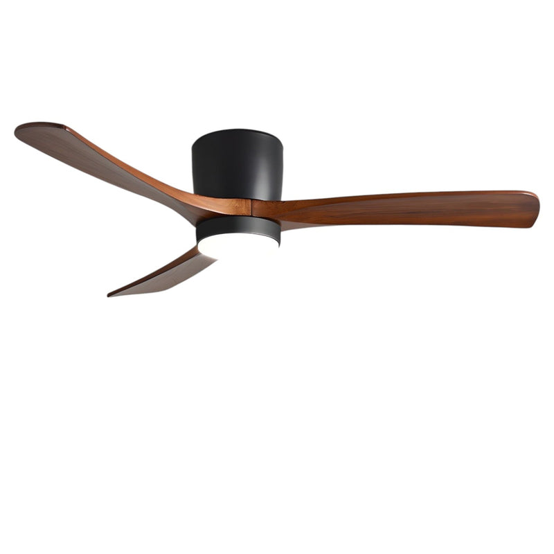 Ventilador de techo de madera