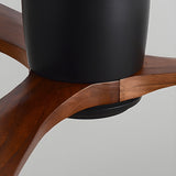 Ventilador de techo de madera
