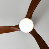 Ventilador de techo de madera