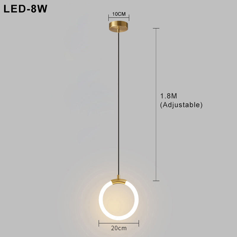 Nordisk Enkel Led-Pendellampa