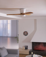 Ventilador de techo de madera