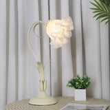 Justerbar Bordslamp Med Blommor Vintage