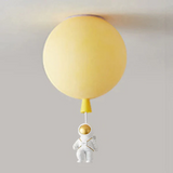 Lámpara de techo LED moderna Fateh Moon/Astronauts